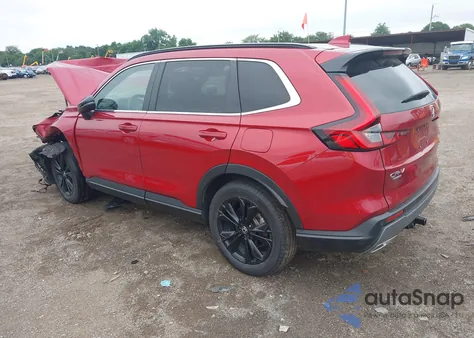2025 Honda Cr-V Hybrid Sport Touring from USA, damaged, VIN 7FARS6H92SE013882